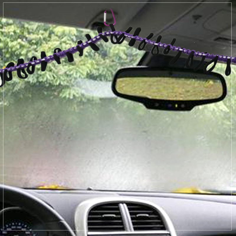 Paracord Rubber Duck Holder with Adjustable Buckle for Jeep Owners