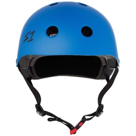 S1 Mini Lifer Helmet for Skateboarding, BMX, and Roller Skating - EPS Fusion Foam, CPSC & ASTM Certified - Cyan Matte Small (19")