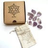 Satnam Kit De 9 Puntas De Amatista Importadas De Namibia