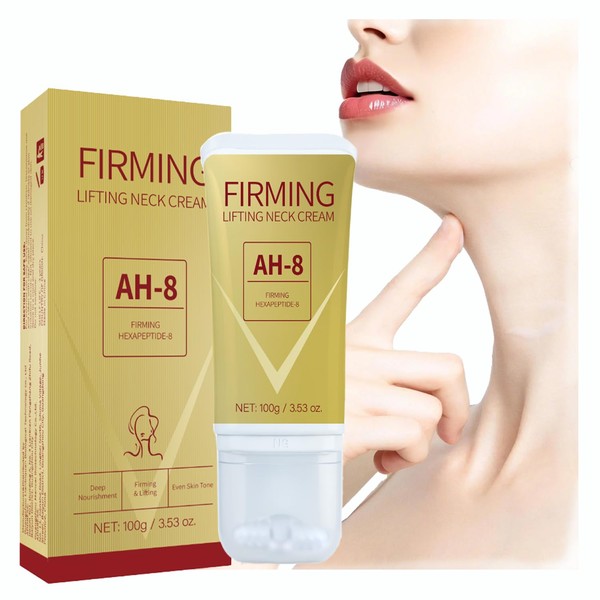 Ah-8 Firming Neck Cream, Ah-8 Neck Firming Cream With Roller,
