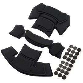 Qavctw Airsoft Tactical Helmet Pads Internal Replacement Memory Foam Pad Bike Helmet Accessories for ACH/MICH/IBH/PASGT/USMC/Airsoft