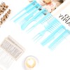 8-Pack Dandruff Comb & Lice Removal Scalp Comb Set –