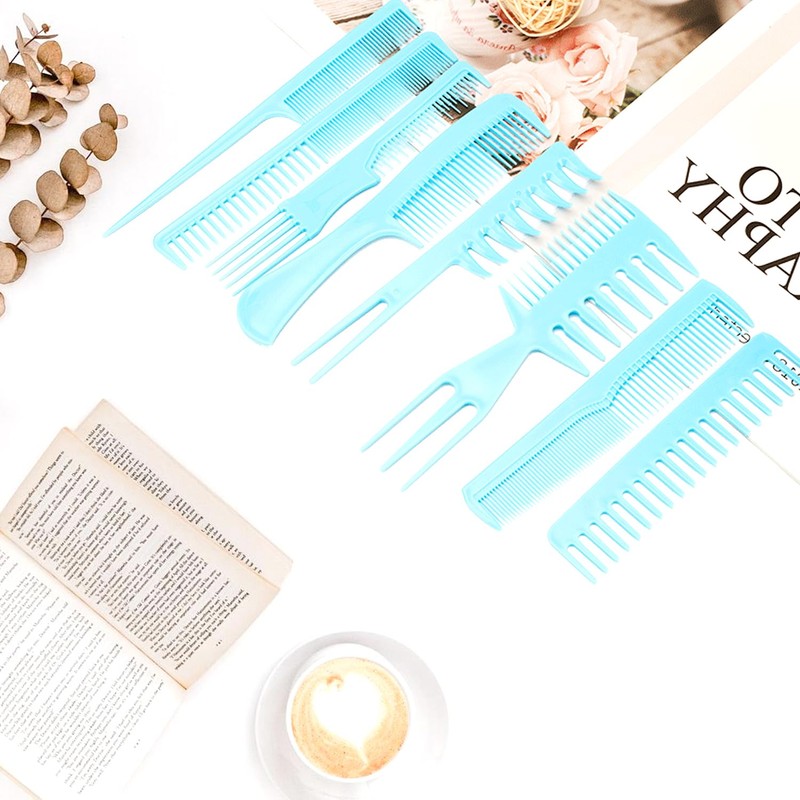 8-Pack Dandruff Comb & Lice Removal Scalp Comb Set –