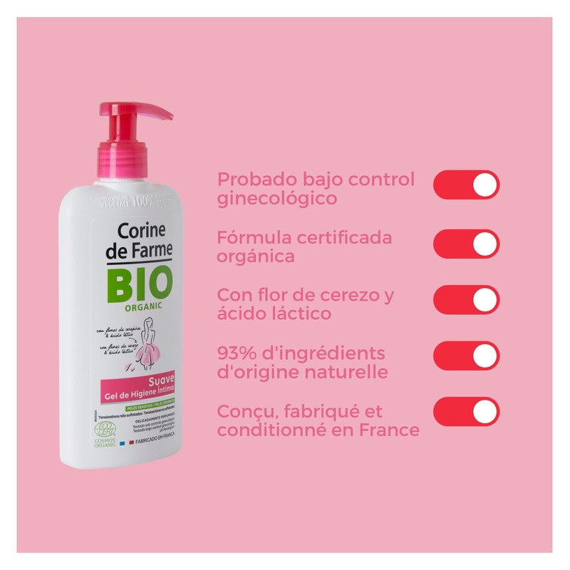 CORINE DE F. BIO INTIMA GEL SUAVE 250 ml