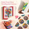 18 Mesh Needlepoint Canvas Kit - 80Pcs Beginner Needlepoint Kits