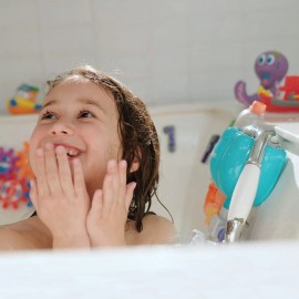 Nuby Wacky Waterworks Pipes Bath Toy - Baby Bathtub Toy with Interactive Feature