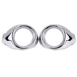 Fog Light Cover, Pair Front Bumper Fog Light Fog Light Bezel Cover Trim for 2012-2014
