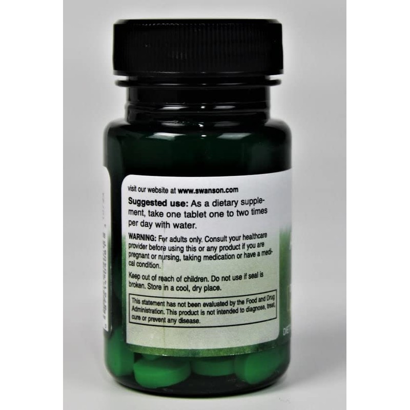 Swanson Double-Strength Apple Cider Vinegar 200 Milligrams 30 Tabs