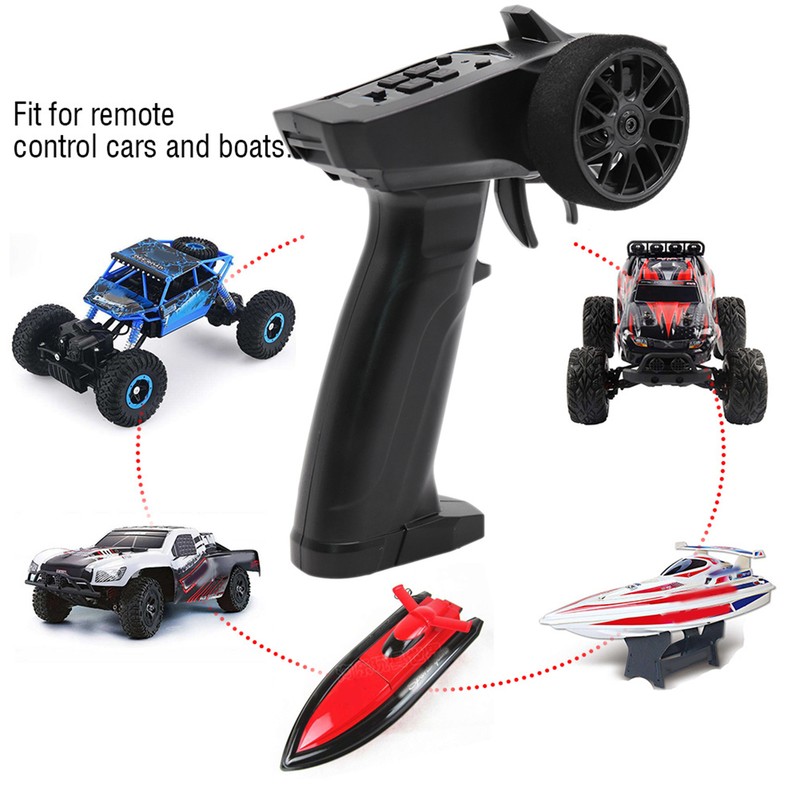 TURBO RACING 2.4GHZ 4 Channels Radio Remote Controller Transmitter 91803GVT