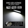 LESAUCE Full LED License Plate Light Tag Lamp Assembly Replacement