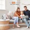 Comfort Zone CZ45E 750/1,500-Watt Fan-Forced Personal Heater with Adjustable Thermostat,