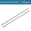 QUARKZMAN 200mm x 4mm 304 Stainless Steel x 5pcs Linear