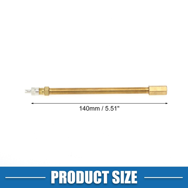 A ABSOPRO Tire Valve Stem Air Inflation Adaptor Durable 140mm