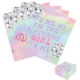 Birthday Napkins 40 Pcs Vibrant & Colourful Happy Birthday Napkins Soft Party Napkins for Kids Adults Celebrations Special Occasions & Themed Parties