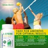 Growth Capsules L-LYSINE Height Increase Maximizer with Calcium for Bone