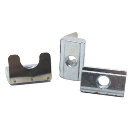 20x M4 T-Slot Nut 11.0 x 4.1 mm for Slot 8K, with Spring Plate, Steel