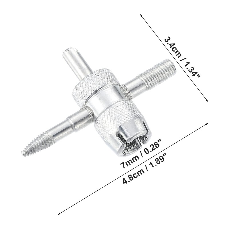X AUTOHAUX 4pcs 4 in 1 Valve Core Tire Valve