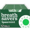 BREATH SAVERS Spearmint Flavored Sugar Free Breath Mints Roll, 0.75