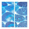 Relaxdays Stone Effect Bath Mat 68 x 35.5 cm Washable
