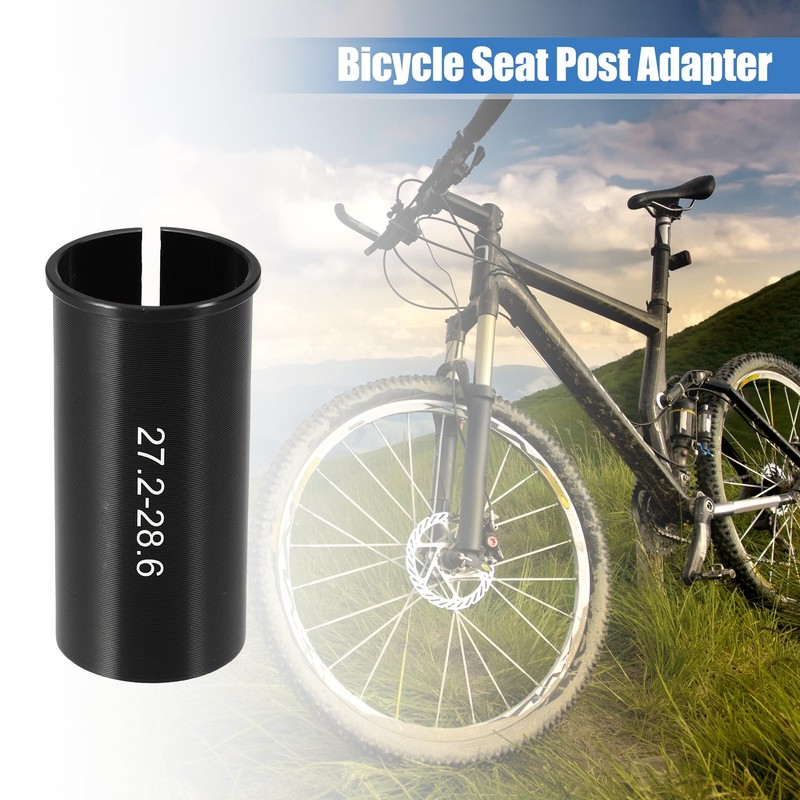 X AUTOHAUX 2 Pcs 27.2mm to 28.6mm Bike Seat Post