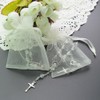 24pcs Clear Acrylic Mini Rosary Favors - Baptism - Communion