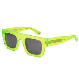 Police Unisex Sunglasses, Green Fluo