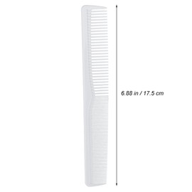 Housoutil 5 Pcs Plastic Hair Combs For Hairdressing Salons - Fine / Static Teeth Double Sided