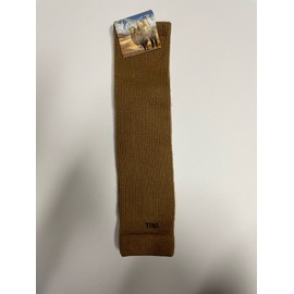 Unbranded Camel Wool Blend Knee Warmer Thermal Dark Camel Mongolia