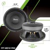 Timpano TPT-MD10 PRO 10" Midrange Speaker, 1000 Watts, 8 Ohm
