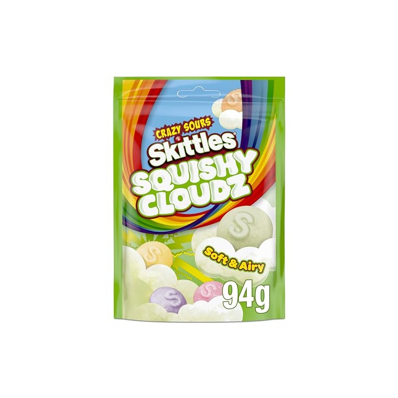 Skittles Crazy Sours Squishy Cloudz