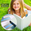 18 Pack Reading Guide Strips Colored Overlay Highlight Bookmarks Reading