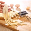 Premium Stainless Steel Noodle Cutter - Lattice Roller Pasta Maker