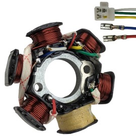 RedCap 6-Coil 5-Wire Stator Magneto for GY6 50cc-150cc Roketa ATV Quad Scooter Go-Kart