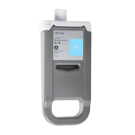 AYMSous AYMSous Compatible Pigment Ink Cartridge Replacement for Canon PFI-706 PFI-706PC for Canon imagePROGRAF iPF8300 iPF8300S iPF8400F iPF8400S iPF8400SE iPF9400 iPF9400S (700ML Photo Cyan Pigment)