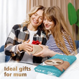 Niyewsor Mum Birthday Gifts, Flannel Blanket Gifts for Mum from Daughter Son, Birthday Gifts for Mum Mummy, Best Mum Gifts on Mother's Day Christmas Day