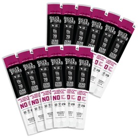 Nick's Sticks Clean & Balanced Spicy Free Range Turkey Snack Sticks | Made in the USA | Gluten Free | Paleo, Keto, Whole30 Approved | No Soy, Antibiotics or Hormones (12 – 1.7oz. Packs of 2 Sticks)