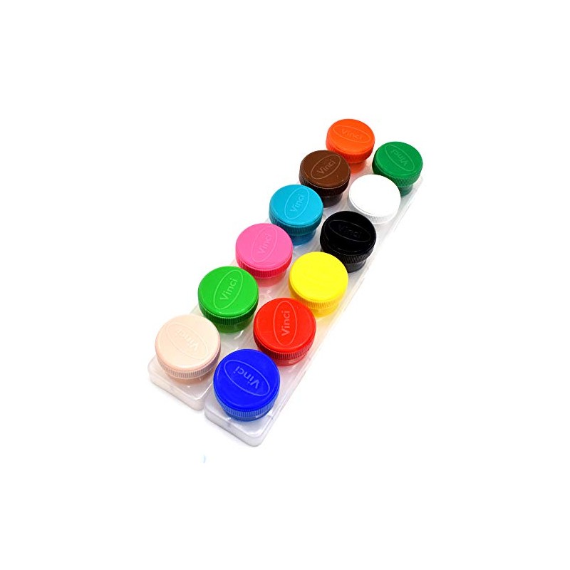 PINTURA VINCI CARTEL 12 PIEZAS DE 25 ML