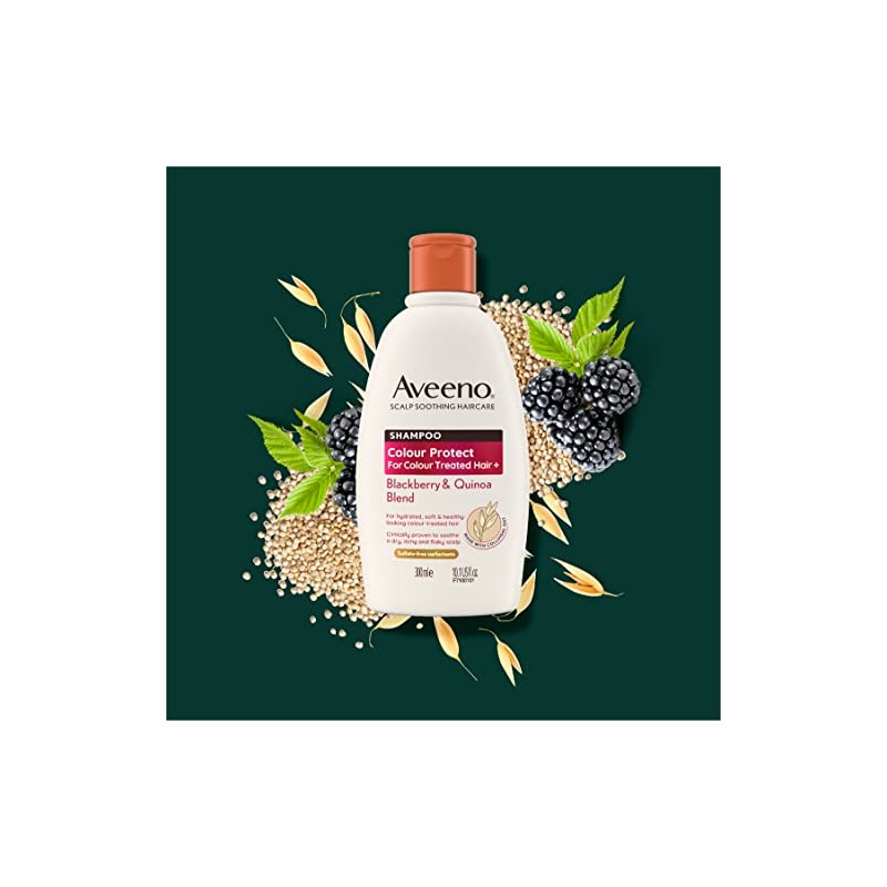 Aveeno Aveeno Colour Protect Blackberry and Quinoa Scalp Soothing Shampoo