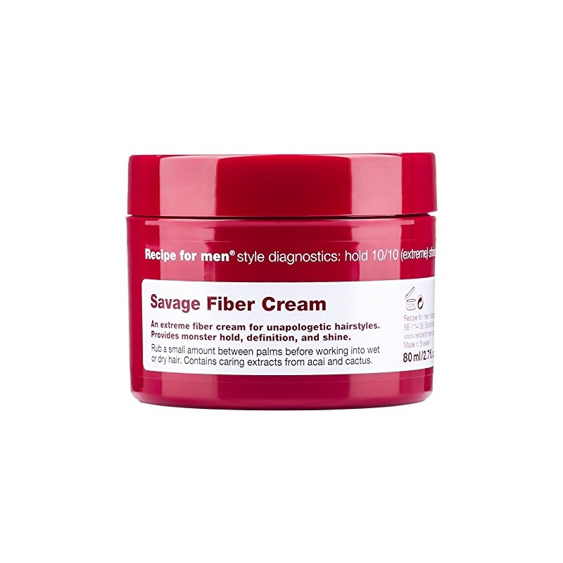 Recipe for men Savage Fibre Cream 80 ml