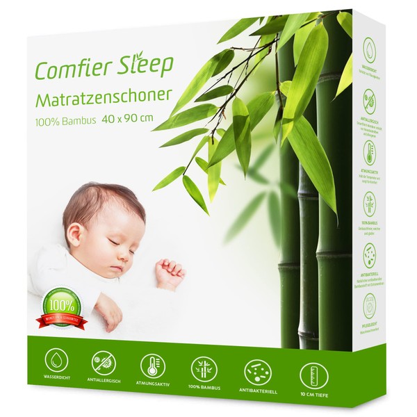 Mattress Protector 40 x 90 cm Baby Soft 100% Bamboo