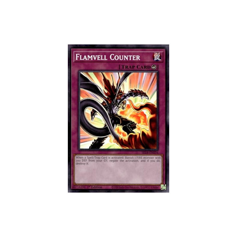 Flamvell Counter - SR14-EN034 - Common - 1st Edition