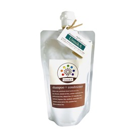 Urmika Rinse in Shampoo Organic, 10.1 fl oz (300 ml), Sensitive Skin, Hypoallergenic, No Preservatives, Scalp Care, Made in Japan, Additive-free, Naturally Derived, White Sage Scent