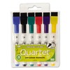 Quartet 51659312 Low-Odor ReWritables Dry Erase Mini-Marker Set, Fine Point,