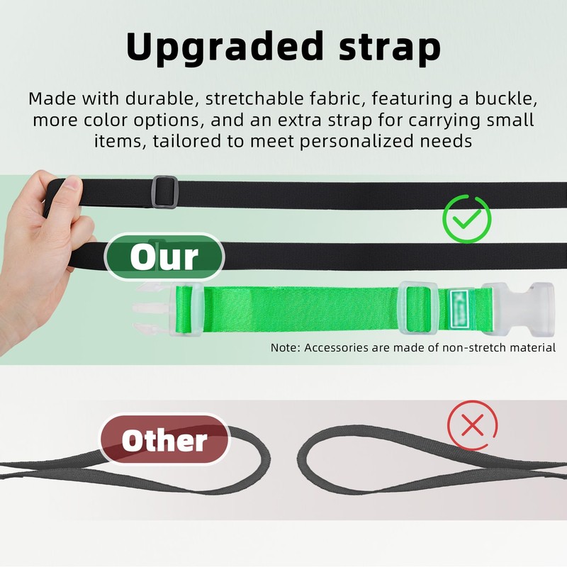 Luggage Straps Bag Bungees, Adjustable TSA-Approved – High Elastic Suitcase