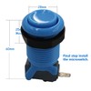 SJ@JX 6x Arcade Button Happ Style 28mm Standard Push Button