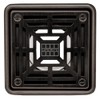 LATICRETE Hydro BAN® Point Drain 4" X 4" Oil Rubbed Bronze
