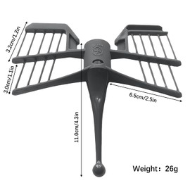 SSKHE Butterfly Whisk for Thermomix TM5 TM6 TM31, Mixing Blade,Wisk for Mixing, Food Processor Replacement Parts,Kitchen Aid Mixer Accessory Parts, Stirrer Bat Parts