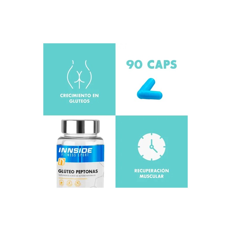 Innside Gluteo Peptona 90 Caps Crecimiento Metforpepto