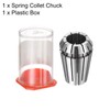sourcing map ER20 Collet 12 mm Chuck 65Mn Steel for