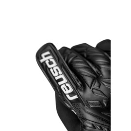 Reusch Attrakt Starter Solid Junior Goalkeeper Gloves Children Teenagers Football Gloves for Boys and Girls Suitable for All Weather Conditions and Pitch Surfaces